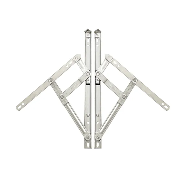 Smooth Window Opening with Stable Support for Casement Window Systems