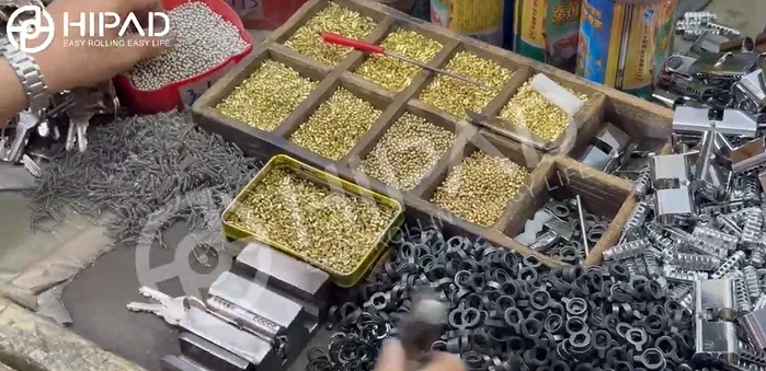 HIPAD completa con éxito la producción a gran escala de componentes de cerraduras para garantizar una entrega puntual