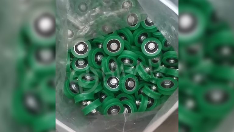  Una mirada más de cerca a nuestros rodillos ecológicos antes de su envío. 